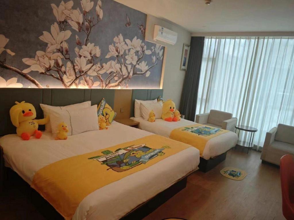 Magnotel Hotel Shanghai Railway Station Magnolia Plaza Exterior photo